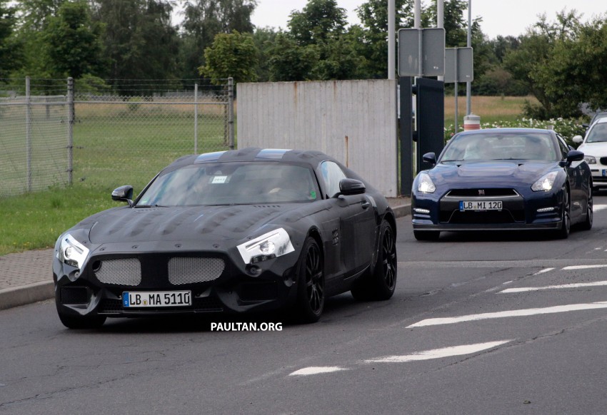 Mercedes-Benz SLC AMG – baby SLS gets snapped 182956