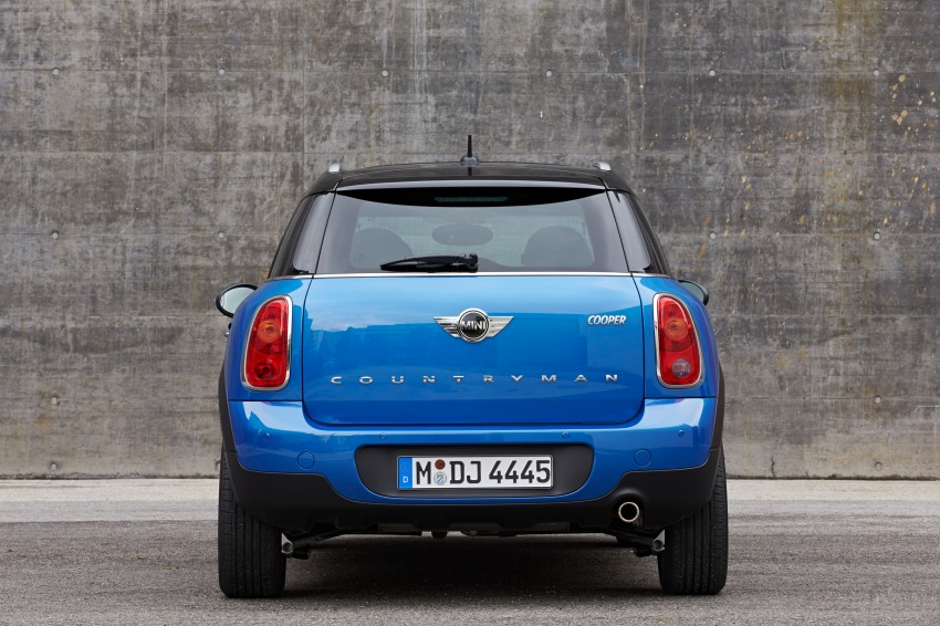 Standard MINI Cooper Countryman and Paceman can now be had with optional ALL4 all-wheel drive system 178012