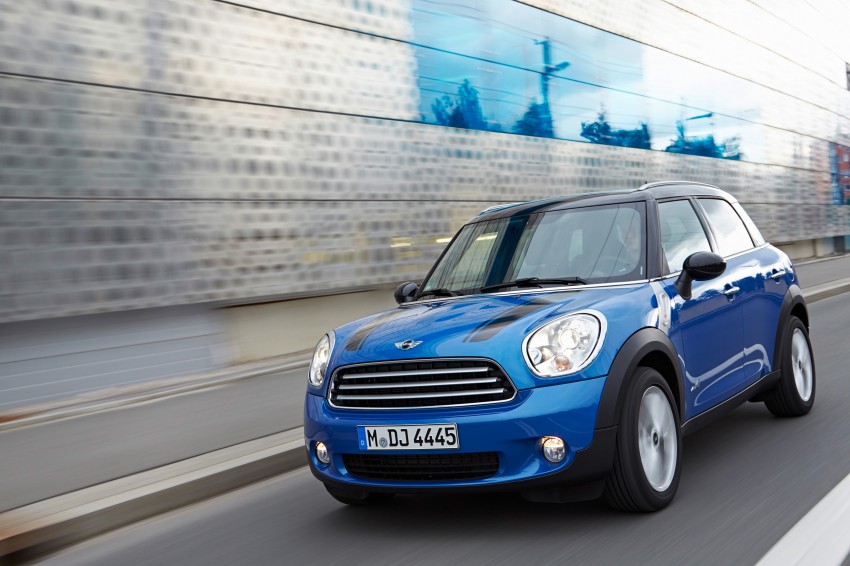 Standard MINI Cooper Countryman and Paceman can now be had with optional ALL4 all-wheel drive system 178022