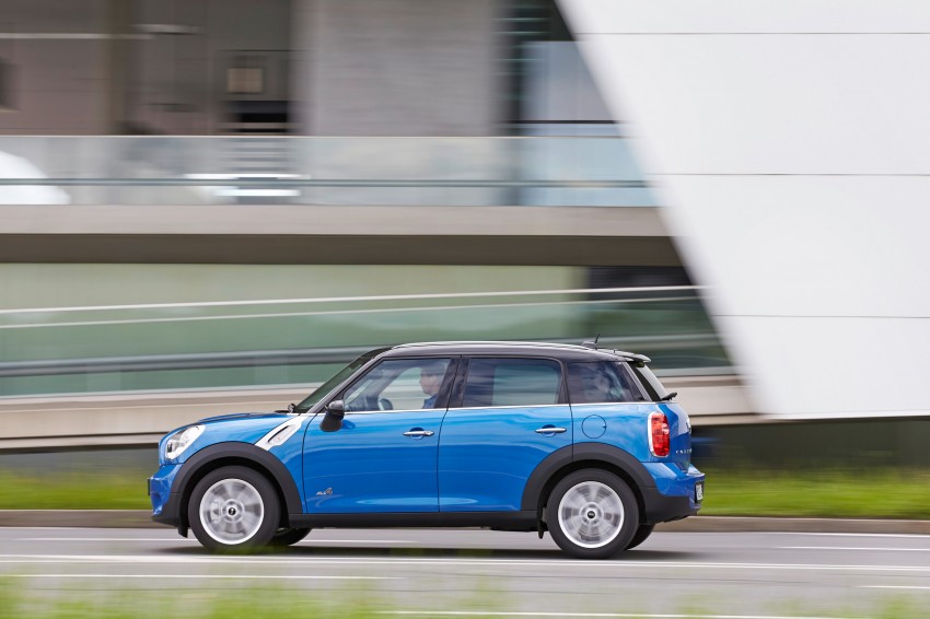 Standard MINI Cooper Countryman and Paceman can now be had with optional ALL4 all-wheel drive system 178033