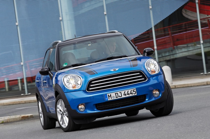 Standard MINI Cooper Countryman and Paceman can now be had with optional ALL4 all-wheel drive system 178034