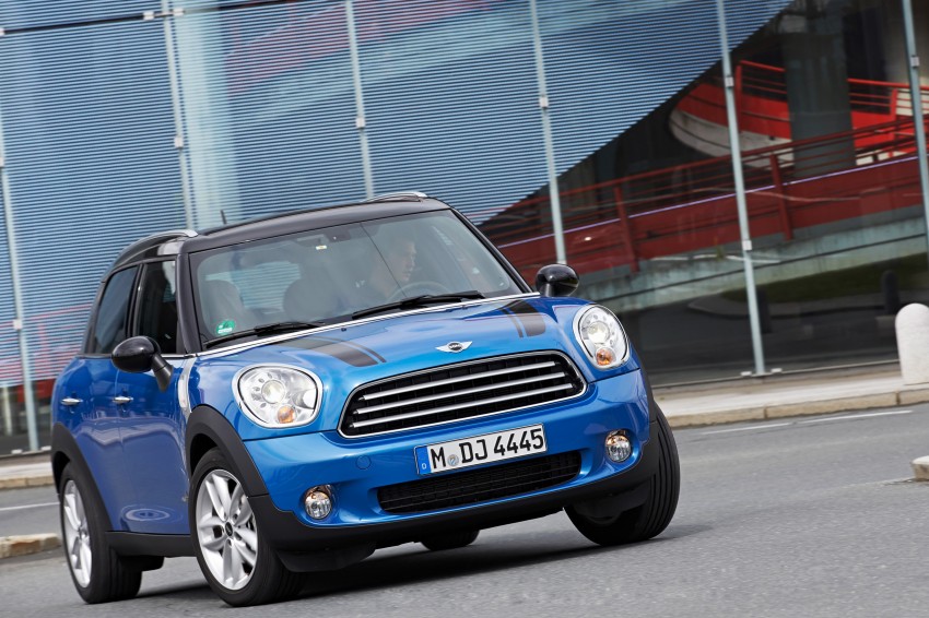 Standard MINI Cooper Countryman and Paceman can now be had with optional ALL4 all-wheel drive system 178035