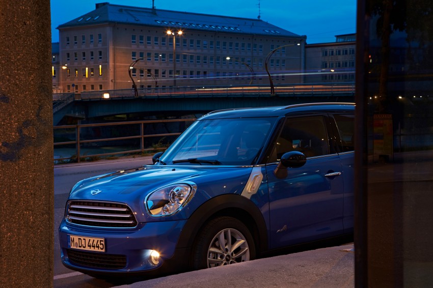 Standard MINI Cooper Countryman and Paceman can now be had with optional ALL4 all-wheel drive system 178042