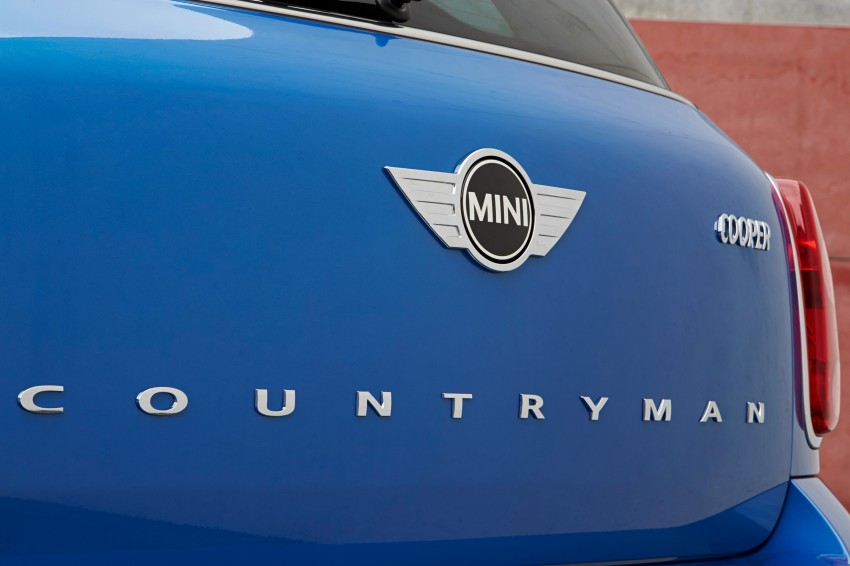 Standard MINI Cooper Countryman and Paceman can now be had with optional ALL4 all-wheel drive system 178043