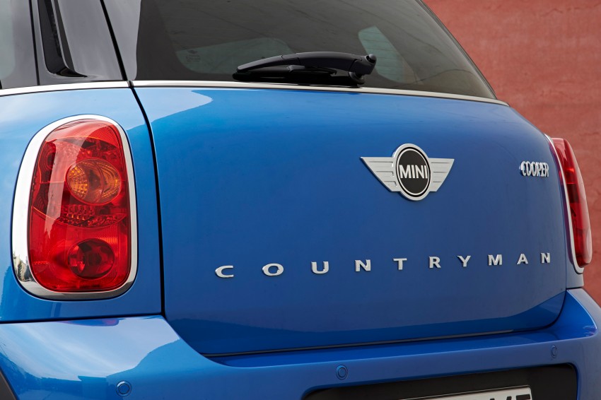 Standard MINI Cooper Countryman and Paceman can now be had with optional ALL4 all-wheel drive system 178044