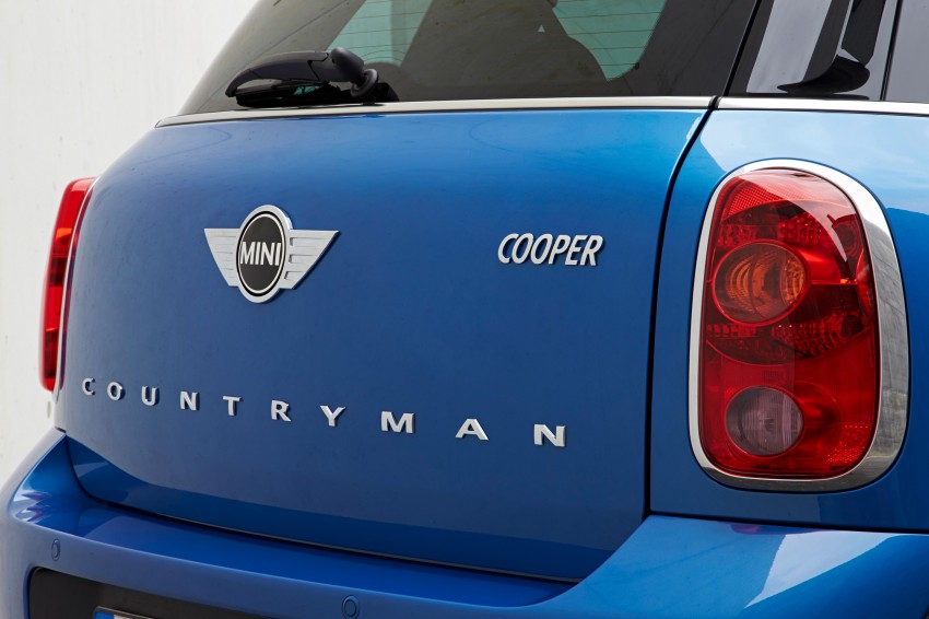 Standard MINI Cooper Countryman and Paceman can now be had with optional ALL4 all-wheel drive system 178046