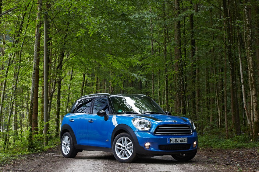 Standard MINI Cooper Countryman and Paceman can now be had with optional ALL4 all-wheel drive system 178054