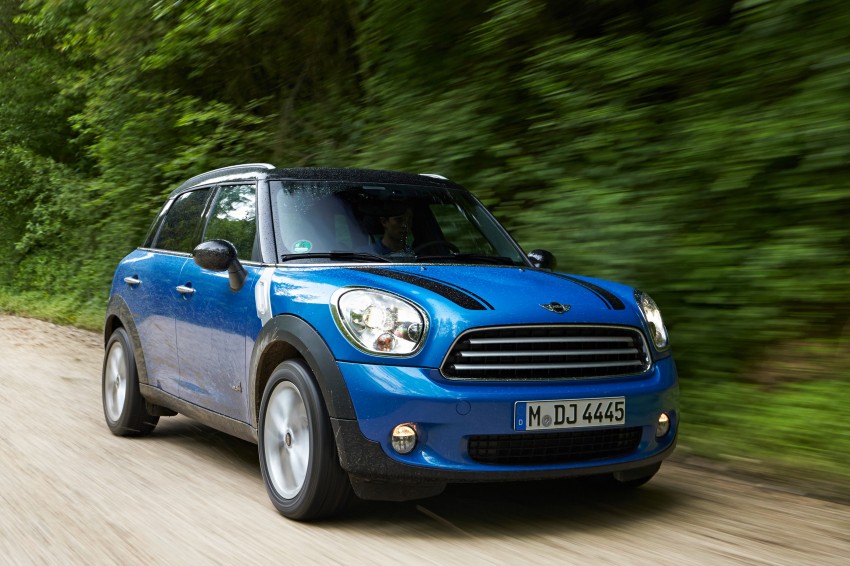 Standard MINI Cooper Countryman and Paceman can now be had with optional ALL4 all-wheel drive system 178063