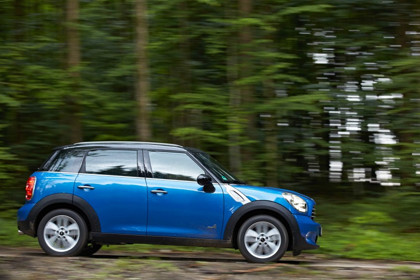 Standard MINI Cooper Countryman and Paceman can now be had with optional ALL4 all-wheel drive system 178066