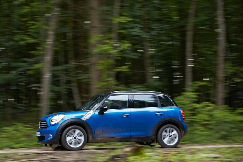 Standard MINI Cooper Countryman and Paceman can now be had with optional ALL4 all-wheel drive system 178067