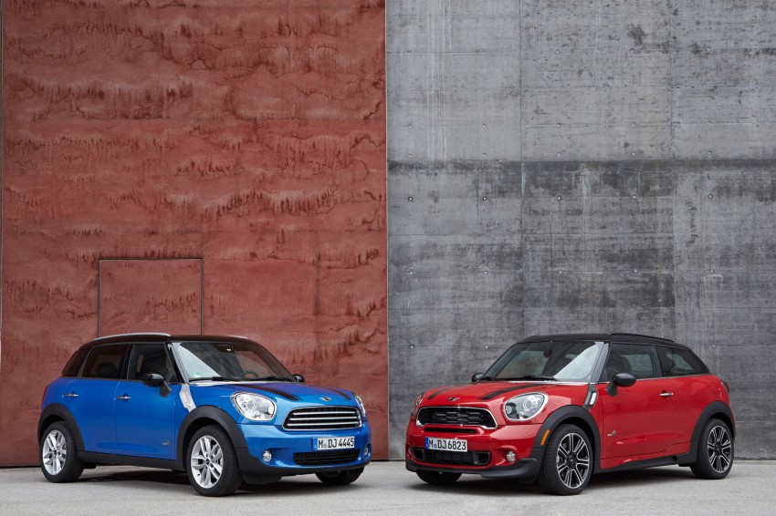MINI Countryman, Paceman get more customisation options and John Cooper Works appearance packages 179853