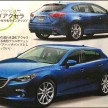 New renders of the next-gen Mazda3 surface online