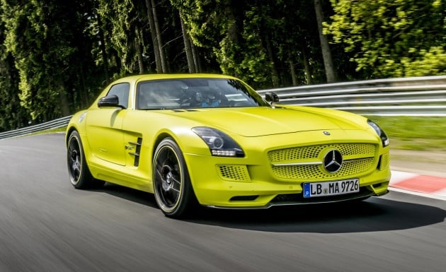 Mercedes-Benz SLS AMG Coupe Electric Drive 01