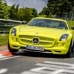 Mercedes-Benz SLS AMG Coupe Electric Drive sets Nurburgring lap record for series production EVs