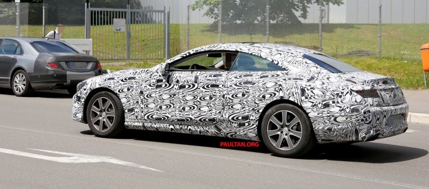C217 Mercedes-Benz S-Class Coupe – new exterior details and first glimpse of interior 180376