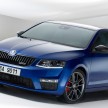 New Skoda Octavia RS – 220 hp petrol or 184 hp diesel