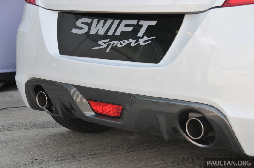 Second-generation Suzuki Swift Sport launched here – 1.6 litre, 134 hp, 160Nm, manual RM98k, CVT RM103k 178778