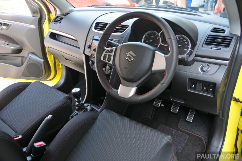 Second-generation Suzuki Swift Sport launched here – 1.6 litre, 134 hp, 160Nm, manual RM98k, CVT RM103k 178887