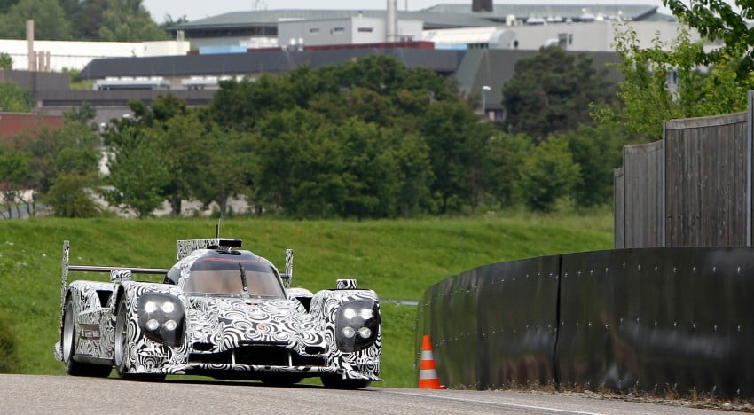 2014 Porsche LMP1 sports prototype race car unveiled 180162