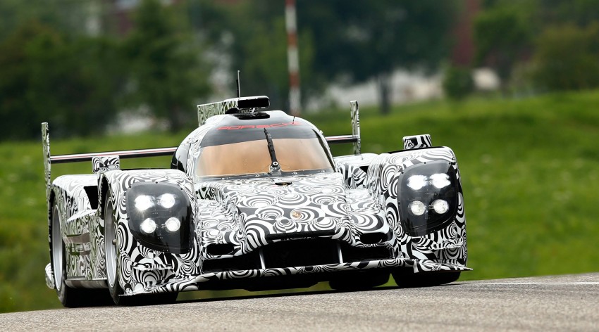 2014 Porsche LMP1 sports prototype race car unveiled 180163