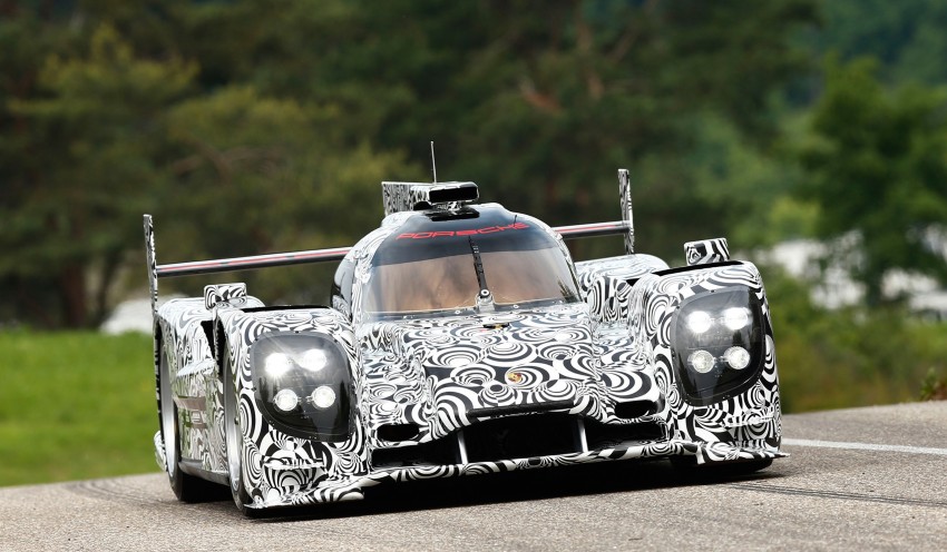 2014 Porsche LMP1 sports prototype race car unveiled 180164