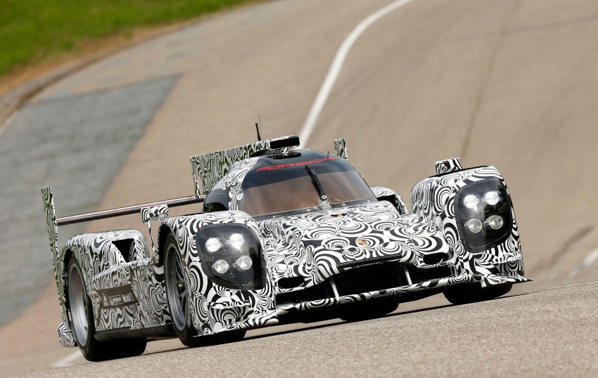 2014 Porsche LMP1 sports prototype race car unveiled 180165