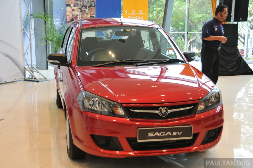 Proton Saga SV launched – from RM33,438 OTR 180535