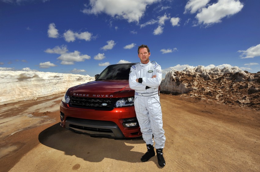 Range Rover Sport sets production Pikes Peak record 179580