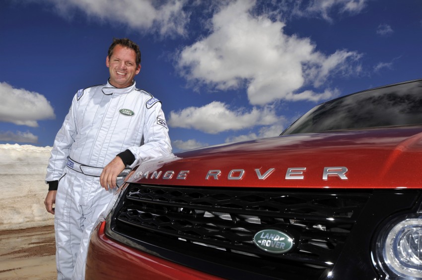 Range Rover Sport sets production Pikes Peak record 179581