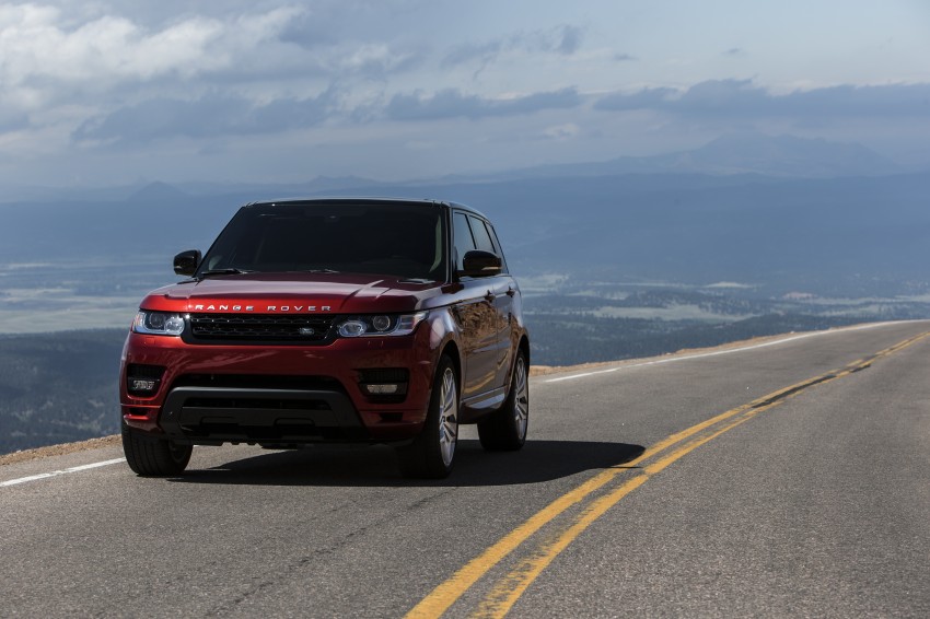 Range Rover Sport sets production Pikes Peak record 179584