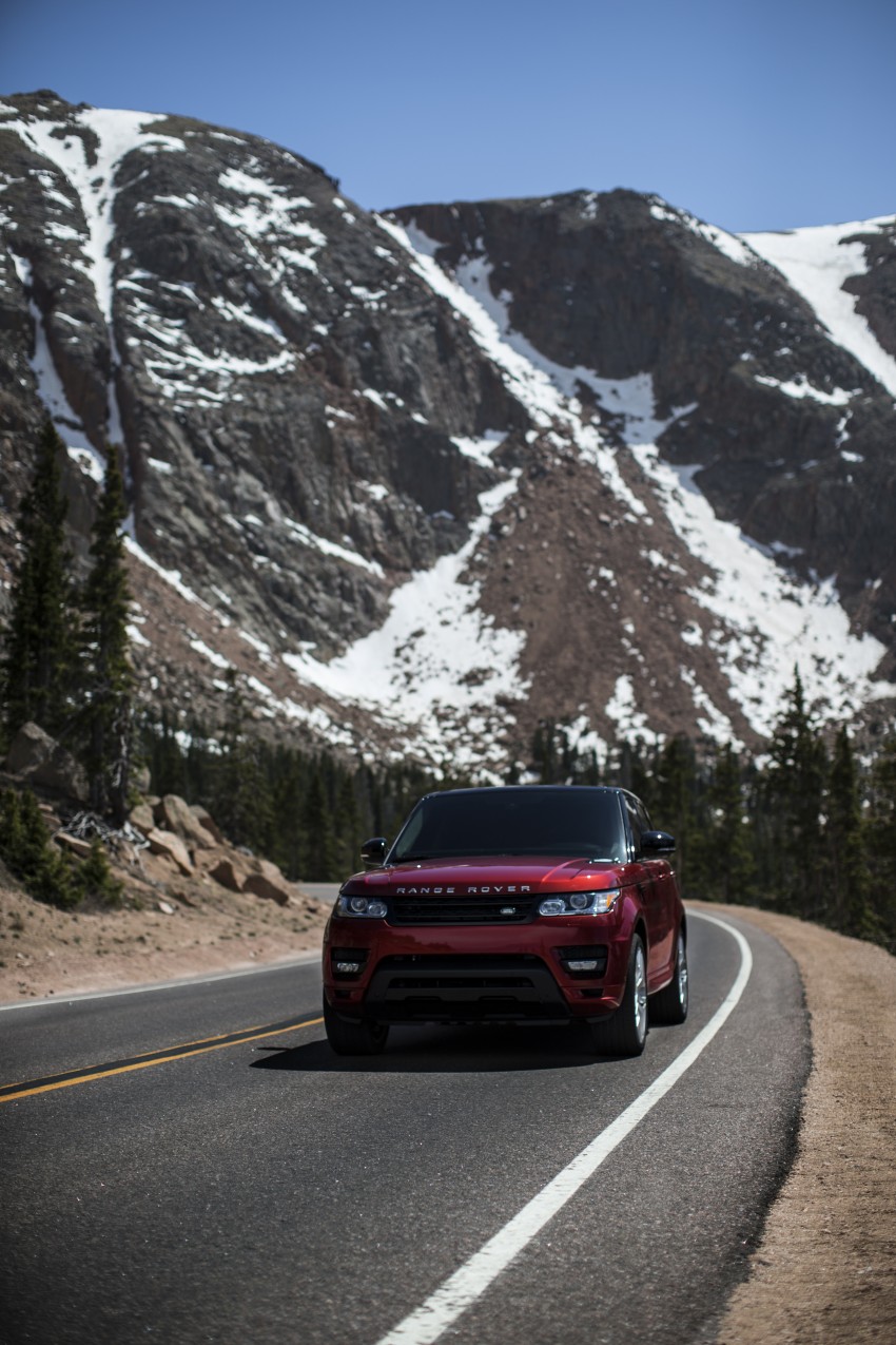 Range Rover Sport sets production Pikes Peak record 179583
