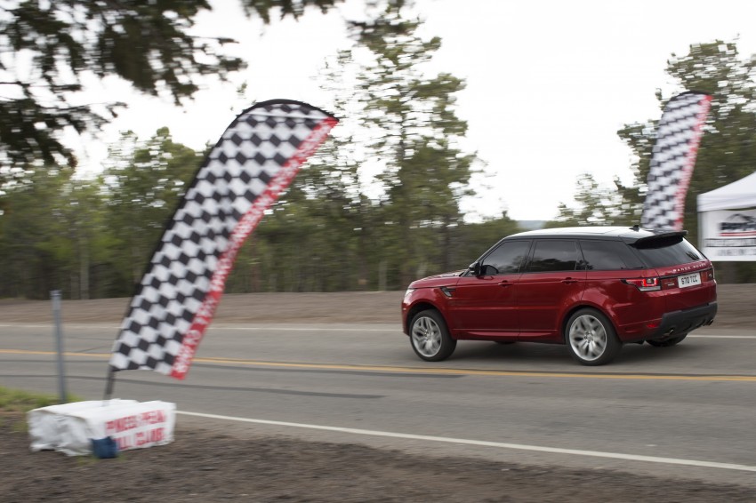 Range Rover Sport sets production Pikes Peak record 179591