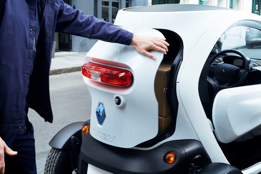 Renault Twizy Cargo – an EV for business users 182529