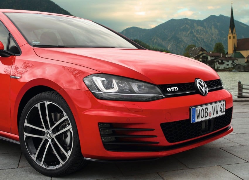 GALLERY: Volkswagen Golf GTD Mk7 on location 181706