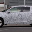 Lexus NX compact SUV prototype undergoing tests