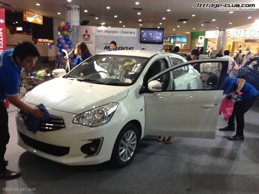 Mitsubishi Attrage previewed ahead of Thai launch 178671