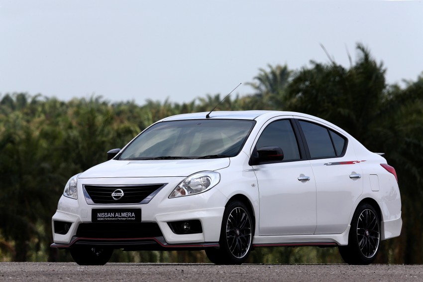Nissan Almera Nismo Performance Package Concept 180906