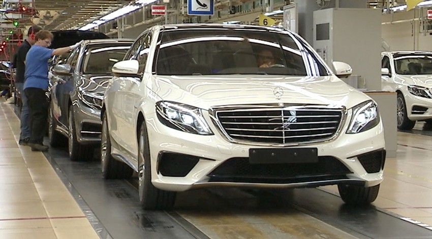 Mercedes-Benz S63 AMG previewed in factory video 180251