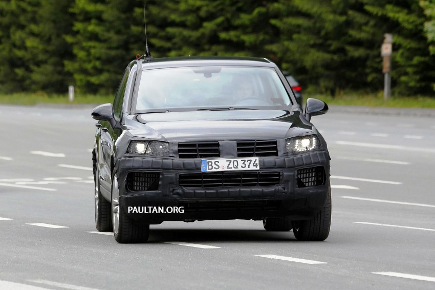 SPYSHOTS: Volkswagen Touareg facelift; due 2014 179824