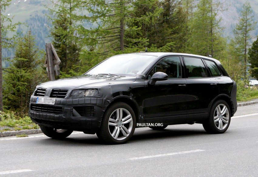 SPYSHOTS: Volkswagen Touareg facelift; due 2014 179831