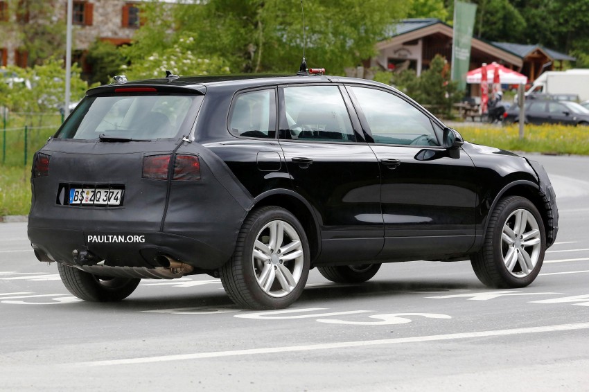 SPYSHOTS: Volkswagen Touareg facelift; due 2014 179832