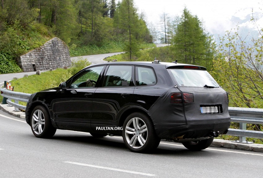 SPYSHOTS: Volkswagen Touareg facelift; due 2014 179837