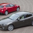 New Mazda3 Sedan online leak shows off its sexy back