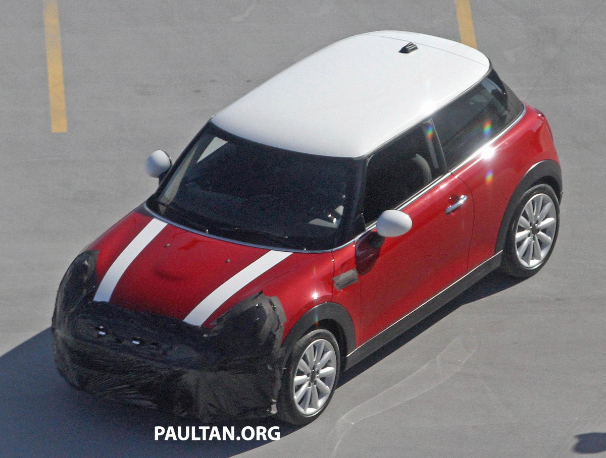 F56 MINI hatchback fully revealed without disguise - paultan.org