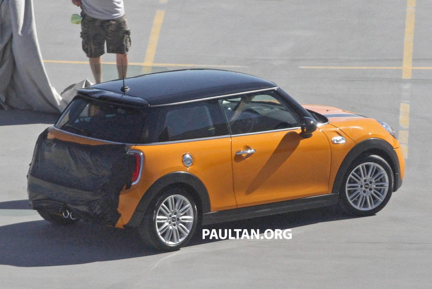F56 MINI hatchback fully revealed without disguise 184450