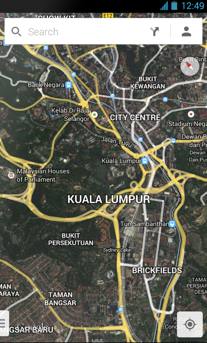 Google maps malaysia