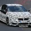 BMW M3 and M4 testing on the Nurburgring