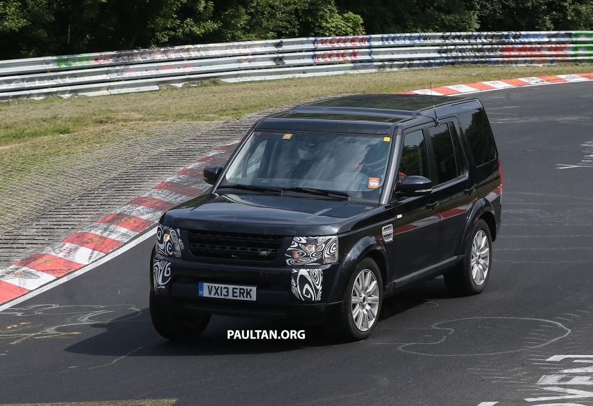 SPYSHOTS: Land Rover Discovery 4 facelift on test 188499