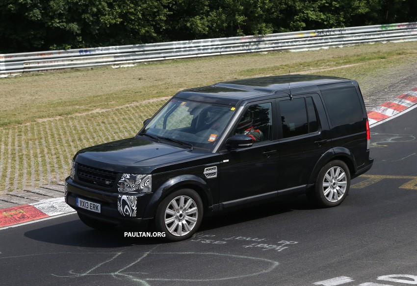 SPYSHOTS: Land Rover Discovery 4 facelift on test 188498