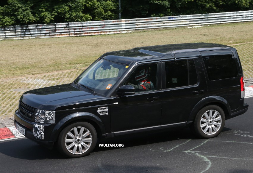 SPYSHOTS: Land Rover Discovery 4 facelift on test 188497